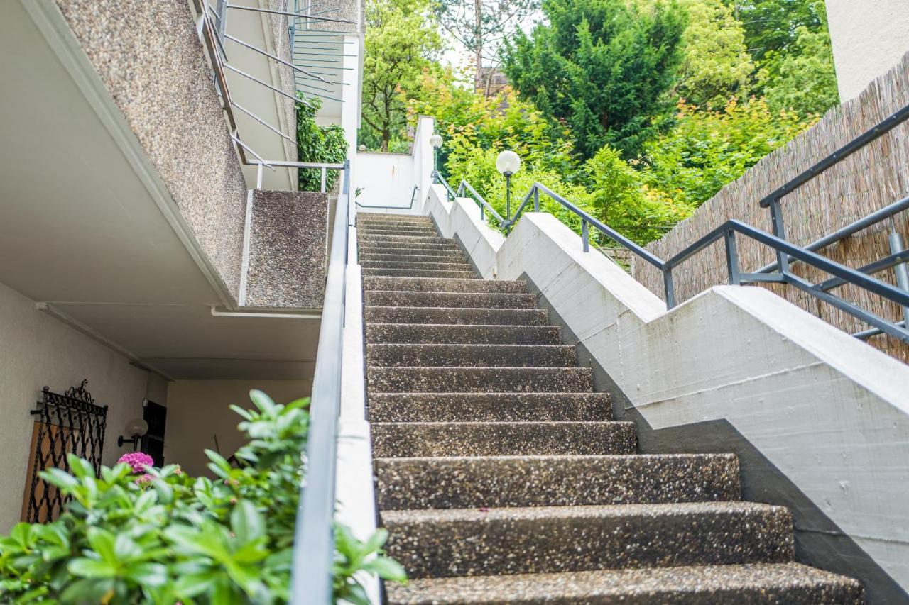Modernes Apartment In Zentrumsnaehe Mit Eigenem Stellplatz Baden-Baden Eksteriør billede
